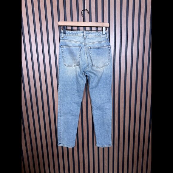 Acne Studios Jeans 26 Womens Blue Patti Dirty Ankle Skinny Stretch - Picture 2 of 8